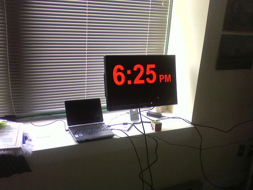 Now that's an alarm clock