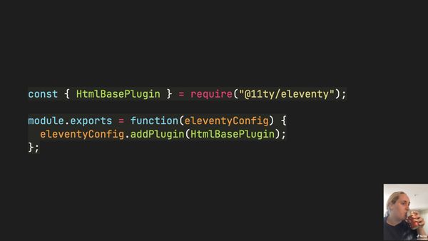 If you use a plugin bundled with Eleventy, you can’t require(