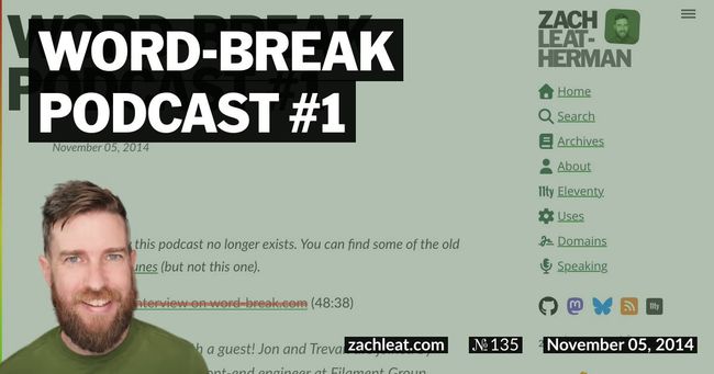 word-break Podcast #1
