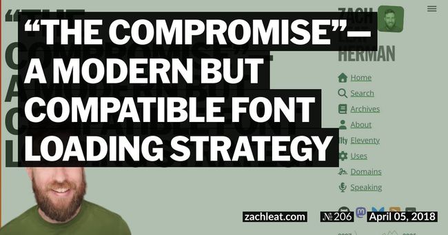 “The Compromise”—a Modern but Compatible Font Loading Strategy