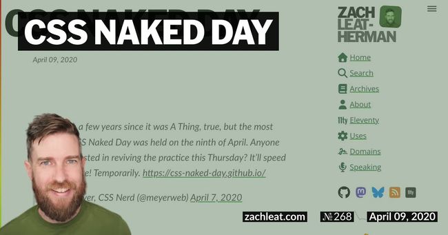 CSS Naked Day