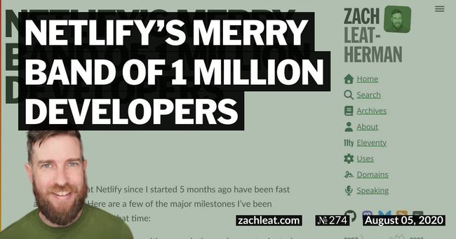 Netlify’s Merry Band of 1 Million Developers