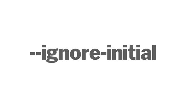 --ignore-initial