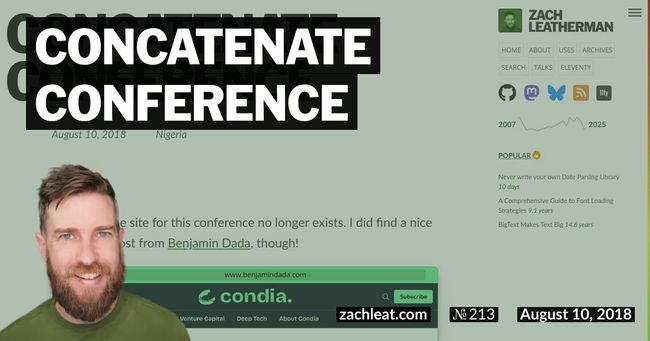 Concatenate Conference