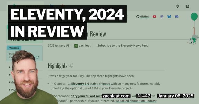 Eleventy, 2024 in Review