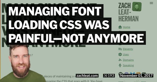 Managing Font Loading CSS Was Painful—Not Anymore