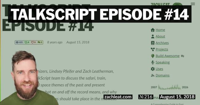 TalkScript Episode #14