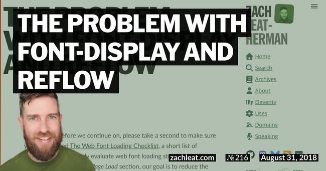 The Problem with font-display and Reflow