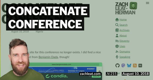 Concatenate Conference