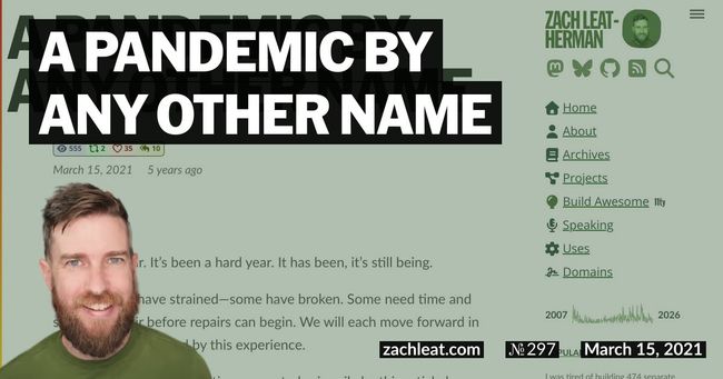 A Pandemic By Any Other Name