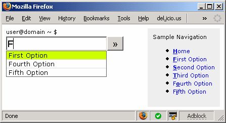 Command Line AutoComplete