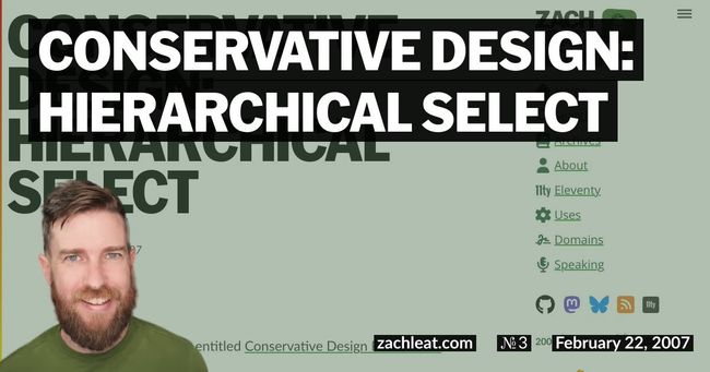 Conservative Design: Hierarchical Select