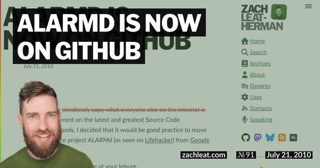 ALARMd is now on Github