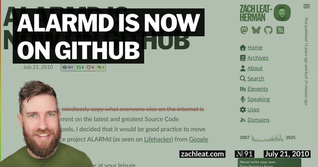 ALARMd is now on Github