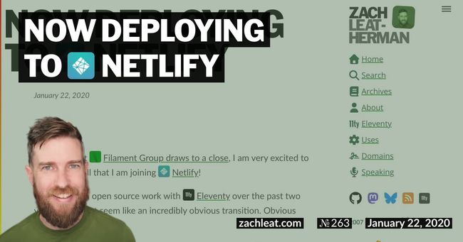 Now Deploying to Netlify