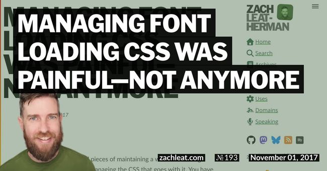 Managing Font Loading CSS Was Painful—Not Anymore