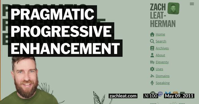 Pragmatic Progressive Enhancement
