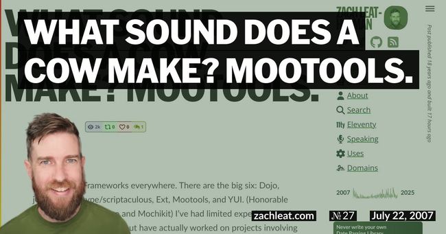 What Sound Does a Cow Make?  MooTools.