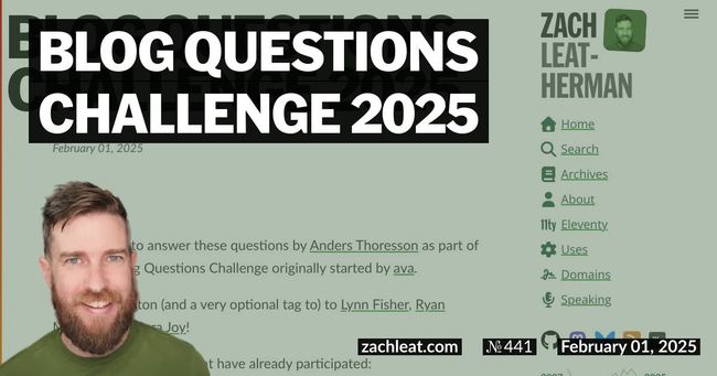 Blog Questions Challenge 2025