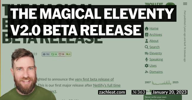 The Magical Eleventy v2.0 Beta Release