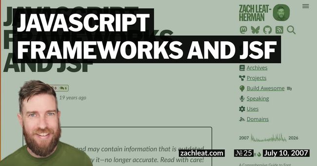 JavaScript Frameworks and JSF
