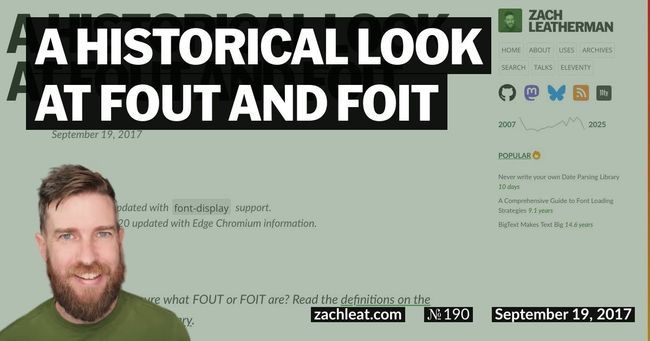 A Historical Look at FOUT and FOIT