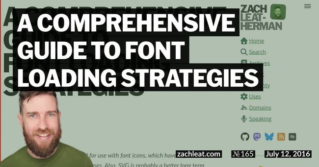 A Comprehensive Guide to Font Loading Strategies