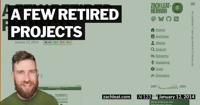 A Few Retired Projects