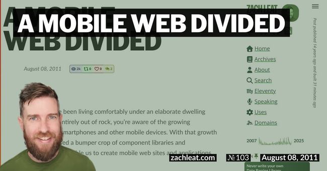 A Mobile Web Divided