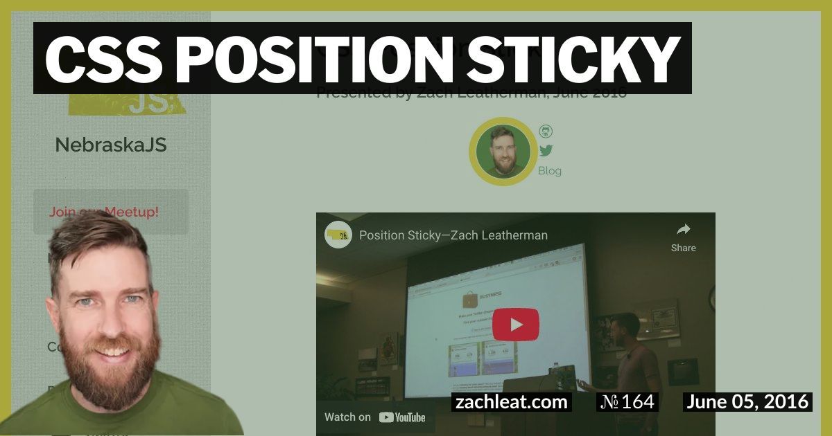 CSS Position Sticky