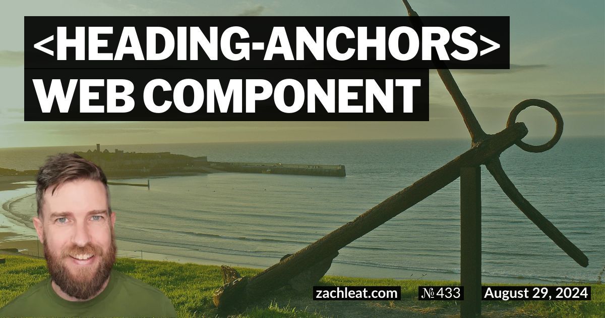 heading-anchors Web Component