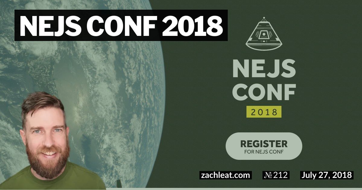 NEJS CONF 2018