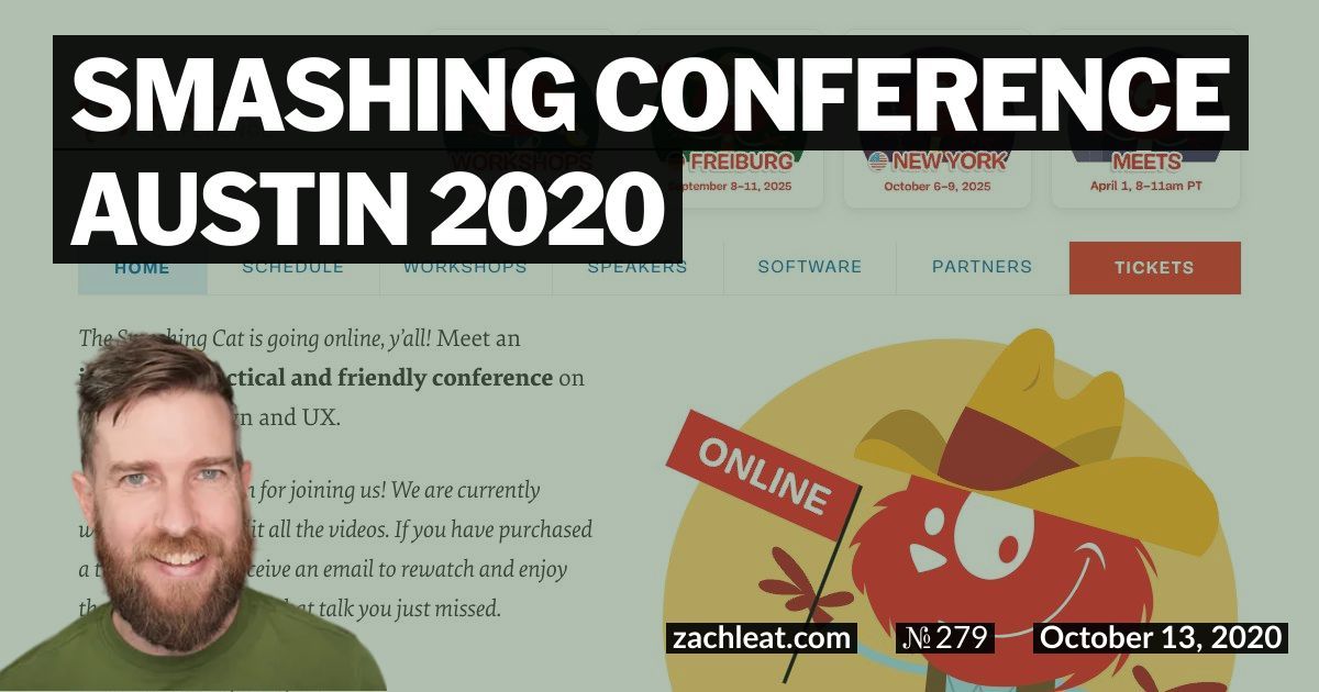 Smashing Conference Austin 2020