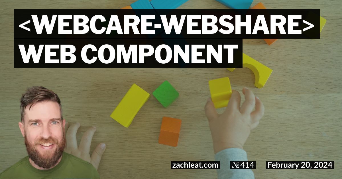 webcare-webshare Web Component